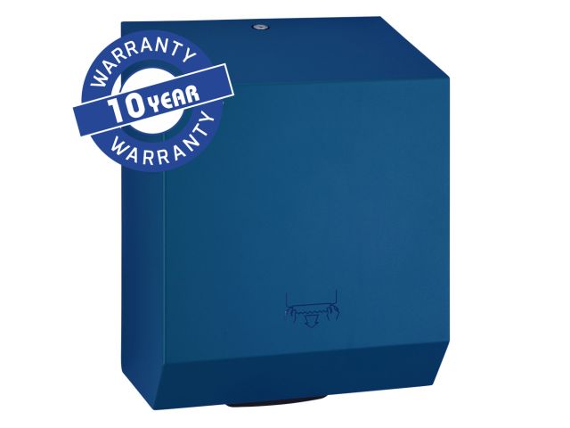 MERIDA STELLA BLUE LINE mechanical roll paper towel dispenser, blue